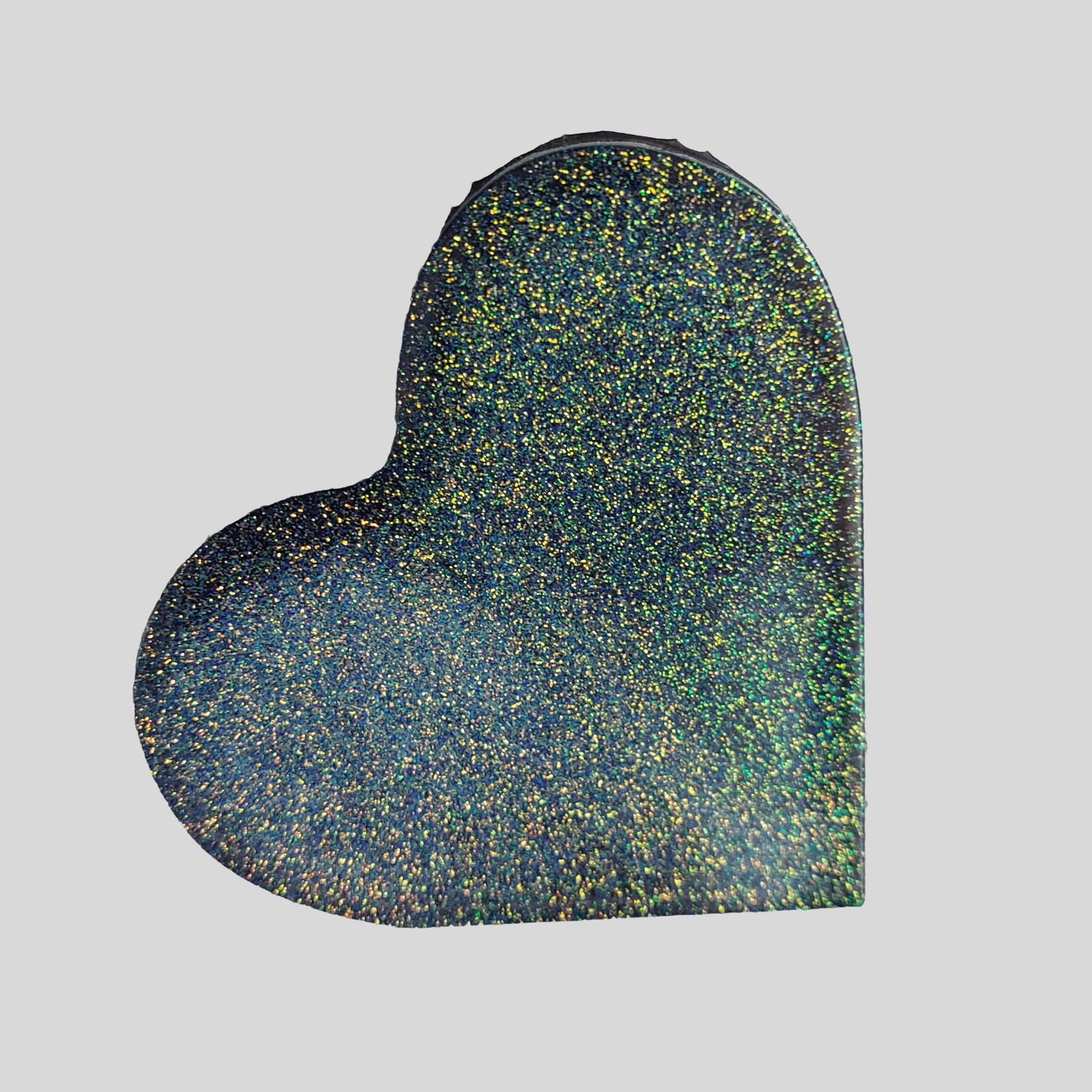 Decoratief glitterhart