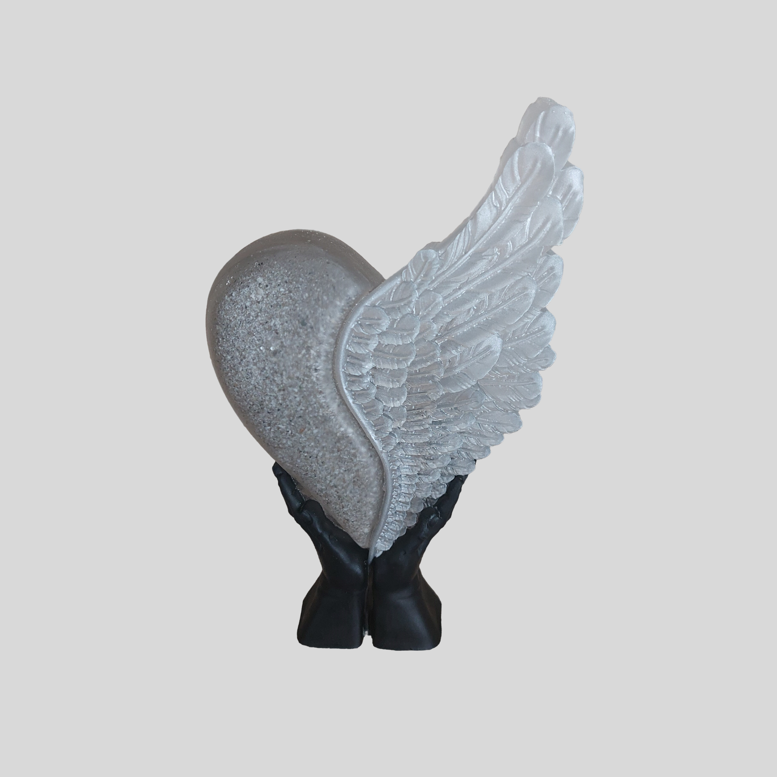 Beschermd hart met vleugel